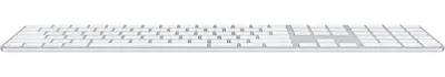 Obrázek produktu pro Magic Keyboard s Touch ID a numerickou klávesnicí pro modely Mac s čipem Apple - Němčina - Bílý klíč
