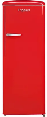 Produktbild von FRIGELUX RF218RR Retro-Kühlschrank mit Gefrierfach, 218 l, Rot, Standgerät, statische Kühlung, mechanischer Thermostat