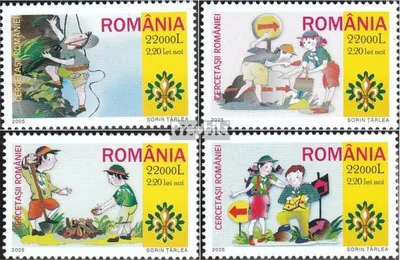 Produktbild von Briefmarken Rumänien 2005 Mi 5943-5946 (kompl.Ausg.) postfrisch Pfadfinder