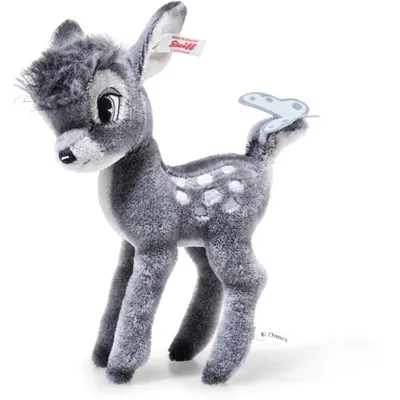 Produktbild von Steiff 356018 Disney Bambi Monochrome, 22 cm, dunkelgrau