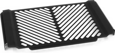 Produktbild von ZIEGER Kühlerabdeckung kompatibel mit Triumph Trident 660 Clean schwarz