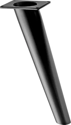 Produktbild von Hettich Möbelfuß Baiona schwarz Höhe: 270 mm
