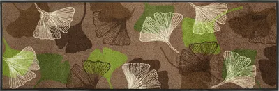 Produktbild von Erwin Müller Fußmatte Dahn" taupe/grün 80x200 cm"