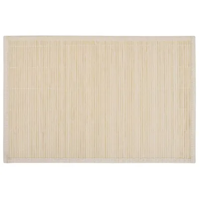Immagine prodotto di vidaXL 6 tovagliette in bambù 30 x 45 cm natura