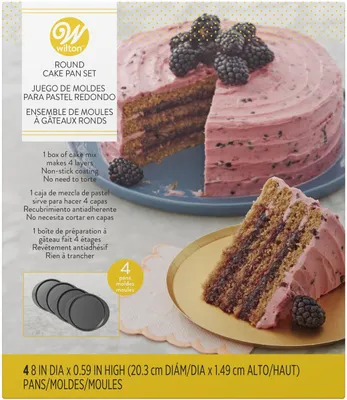 Produktbild von Wilton Backform-Set Easy Layers Ø20cm 4-teilg