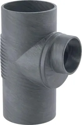 Produktbild von Geberit GE Silent-db20, Abzweiger, 88,5 Grad, d160/110mm, 1 Stk.