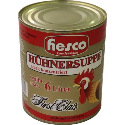 Immagine prodotto di Hesco Chicken Soup First Class brodo altamente concentrato 850ml