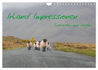 Produktbild von Irland Impressionen Südwesten und Westen (Wandkalender 2027 DIN A4 quer), CALVENDO Monatskalender