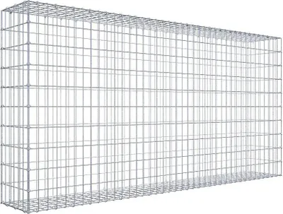 Produktbild von Gabione 200 cm x 100 cm x 30 cm (L x H x T), Maschenweite 5 cm x 10 cm, C-Ring