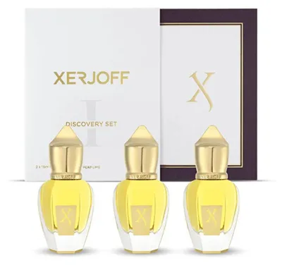 Produktbild von Xerjoff Discovery Set I 15ml Cruz Del Sur II EDP + 15ml Erba Pura EDP + 15ml Uden Overdose EDP