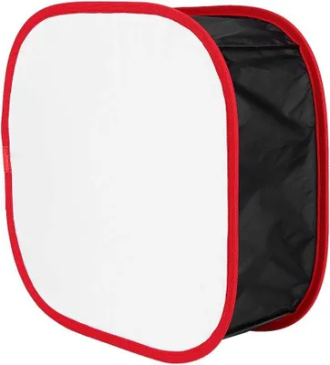 Zdjęcie produktu dla Softbox - Oświetlenie LED - Składany i lekkie - 41,5 cm - Fotografia i wideografia - Biały - Zestaw studyjny