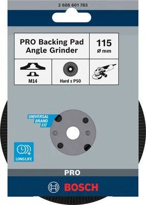 Immagine prodotto di Bosch PRO platorello duro, 115 mm, M14, duro