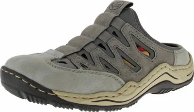 Produktbild von Rieker Clogs - Grau Kunstleder : 39 : Normal Größe: 39 Weite: Normal