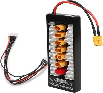 Produktbild von XT60-Verlängerungskabel für Parallel- und Ausgleichsladegeräte, XT60-Stecker, für 2–6S-LiPo-Akkus