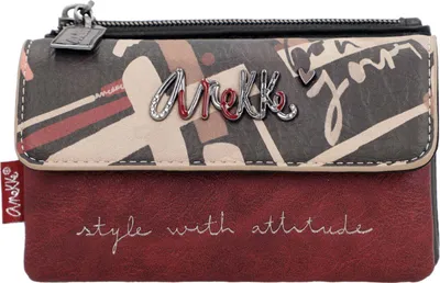 Produktbild von Anekke Geldbörse Parisian Coin Purse With Flap Multicolor mehrfarbig