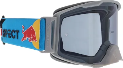 Image de Lunettes de motocross Red Bull Spect STRIVE S grises avec verre fumé