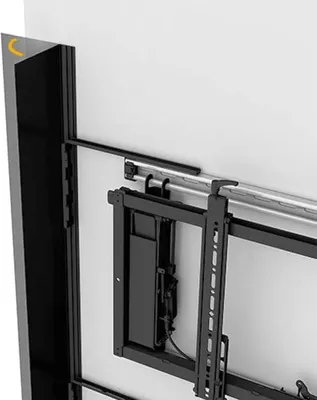 Produktbild von Chief CSACK06B, Schwarz, 154 mm, 2134 mm, TAA