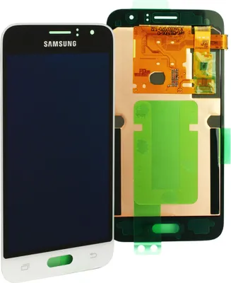 Produktbild von Samsung Galaxy J1 (2016) J120F LCD Display Bildschirm Digitizer Touch Glas Touchscreen Weiß GH97-18224A