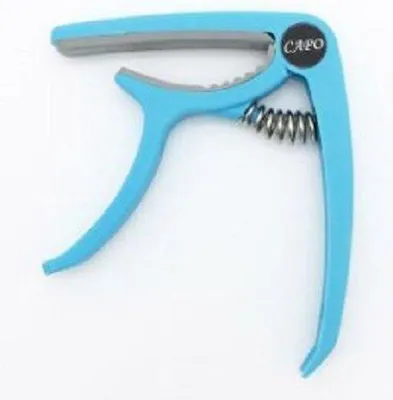 Immagine prodotto di Capotasto per chitarra – Capotasto – Chitarra – Elettrica – Acustica – Plastica – Blu