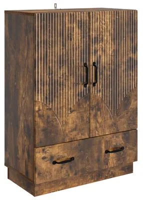 Zdjęcie produktu dla Bufet Dąb wędzony 66 x 34,5 x 92 cm Drewno inżynieryjne