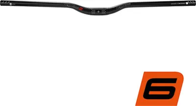 Produktbild von ergotec Fahrradlenker RISER BAR 30, Schwarz 780 mm 31,8 mm Aluminium 6061 T6 Schwarz