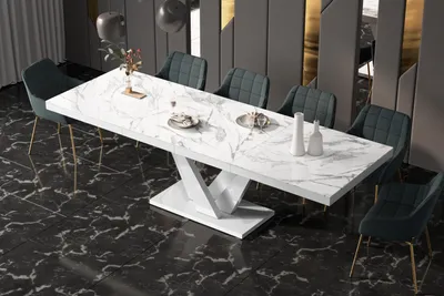 Produktbild von Design Esstisch Tisch HEV-111 ausziehbar 160 bis 256 cm
