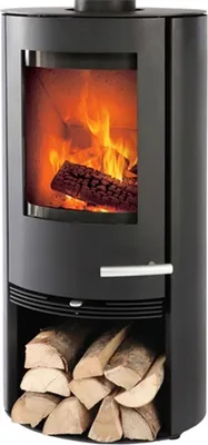Produktbild von TermaTech | Kaminofen | TT20R | 5 kW | Stahl | schwarz