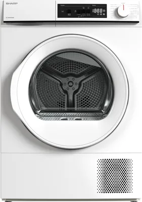 Immagine prodotto di Sharp KD-NHA8S6GWE asciugatrice Libera installazione Caricamento frontale 8 kg Bianco