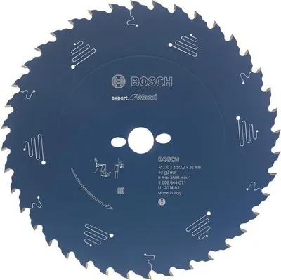 Image de BOSCH 2608644049 BOSCH Expert for Wood Kreissägeblatt 190,0 mm, 48 Zähne