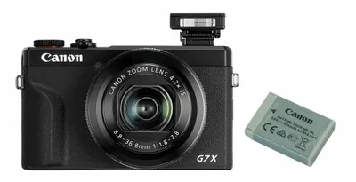Image de Canon PowerShot G7X Mark III, 20.1 MP, 5472 x 3648 pixels, CMOS, 4.2x, 4K Ultra HD, noir