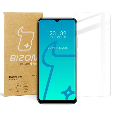 Produktbild von Szkło hartowane Bizon Glass Clear 2 do Realme C33