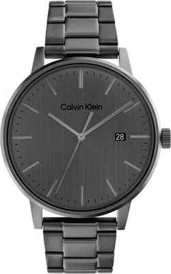 Zdjęcie produktu dla Calvin Klein 25200054 Męski zegarek na rękę, koperta ze stali nierdzewnej, metalowa bransoleta