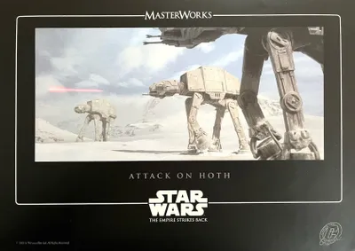 Obrázek produktu pro STAR WARS – Útok na Hoth – Plakát – 21x29,7 cm