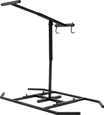 Produktbild von Manuelle Müllpresse - Abfallverdichter - Höhenverstellbar 48,5–64,5 cm (3 Stufen) - Stahl - Einbrennlackierung - Schwarz