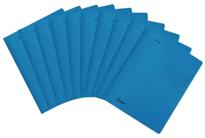 Immagine prodotto di 10x Falken Schnellhefter 26001264 A4 Karton blau