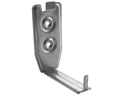 Produktbild von ZAMBELLI Verstellwinkel für Stirnbretthalter (halbrund), verzinkt alle RG Silber variabler Neigungswinkel, Dachrinnenzubehör, einfache Montage