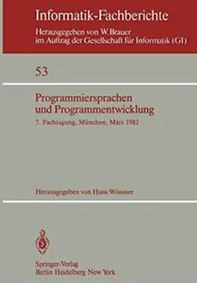Produktbild von Programmiersprachen und Programmentwicklung
