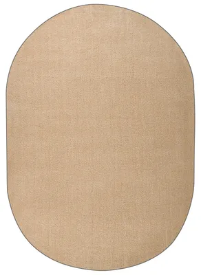 Zdjęcie produktu dla BELIANI Dywan beżowy 160 x 230 cm gładki jednolity do salonu sypialni styl nowoczesny minimalistyczny