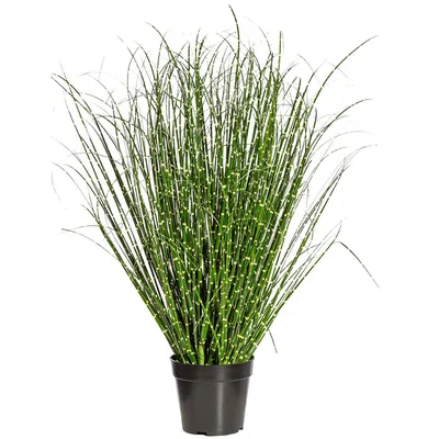 Obrázek produktu pro Umělá pokojová rostlina umělá tráva zelená výška 88 cm