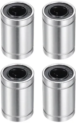 Zdjęcie produktu dla Zestaw łożysk liniowych do 4 otworów: 10 mm – 19 mm – 29 mm – powlekane – przystosowane do obróbki CNC