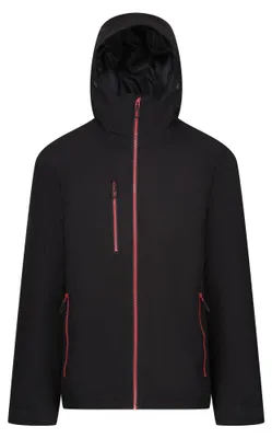 Obrázok produktu pre Regatta - nepremokavá bunda „Navigate“ pre pánov FK3254 (XL) (čierna/červená)