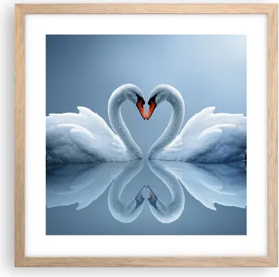 Produktbild von Gerahmtes Poster - Rahmen in heller Eiche - Ladung Dampf Wasser - 40x40 cm - Wand Bild - Wanddeko - Wandbilder - Wandposter - Bilderrahmen - Bilder - Kunstdruck - Wandbild - P2NAC40x40-3541