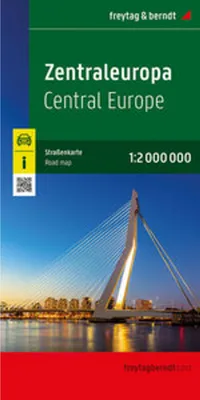 Obrázek produktu pro Střední Evropa, silniční mapa 1:2 000 000, freytag & berndt