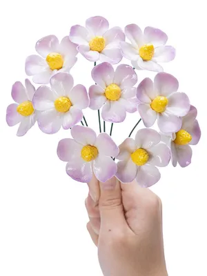 Produktbild von Solidchoice – Set mit 10 handgefertigten Keramikrosen zur Dekoration