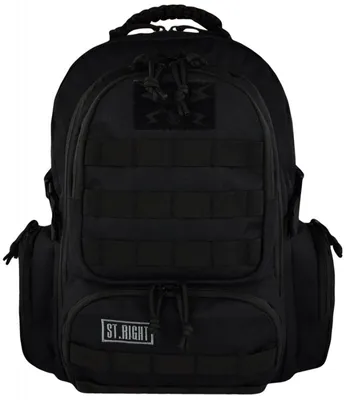 Produktbild von Plecak szkolny 4-komorowy Military Black