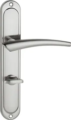 Produktbild von Türgriff IDEA Nickel WC Lochabstand 72mm