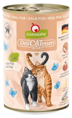 Productafbeelding van GranataPet DeliCATessen, kalfsgehakt, 6 stuks van 400g