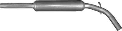Produktbild von IZAWIT 23.024 Mittelschalldämpfer Schalldämpfer für VW POLO (6N2) Polo Schrägheck (6N1) POLO PLAYA