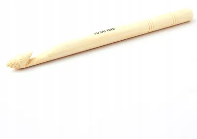 Produktbild von KnitPro Bamboo Häkelnadel 4,50 mm Bambus leicht