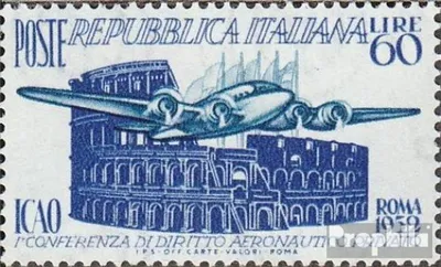 Produktbild von Briefmarken Italien 1952 Mi 869 (kompl.Ausg.) postfrisch Luftfahrtrecht